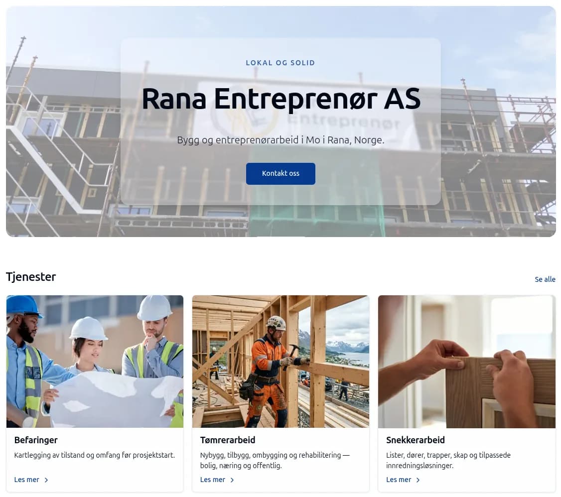 Utvikling av nettside – Bilde 3